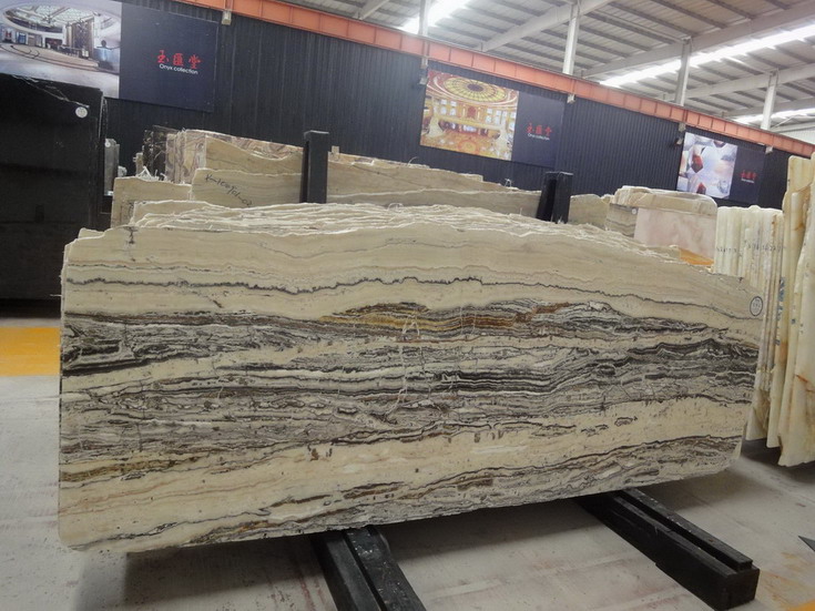 Black wooden vein onyx